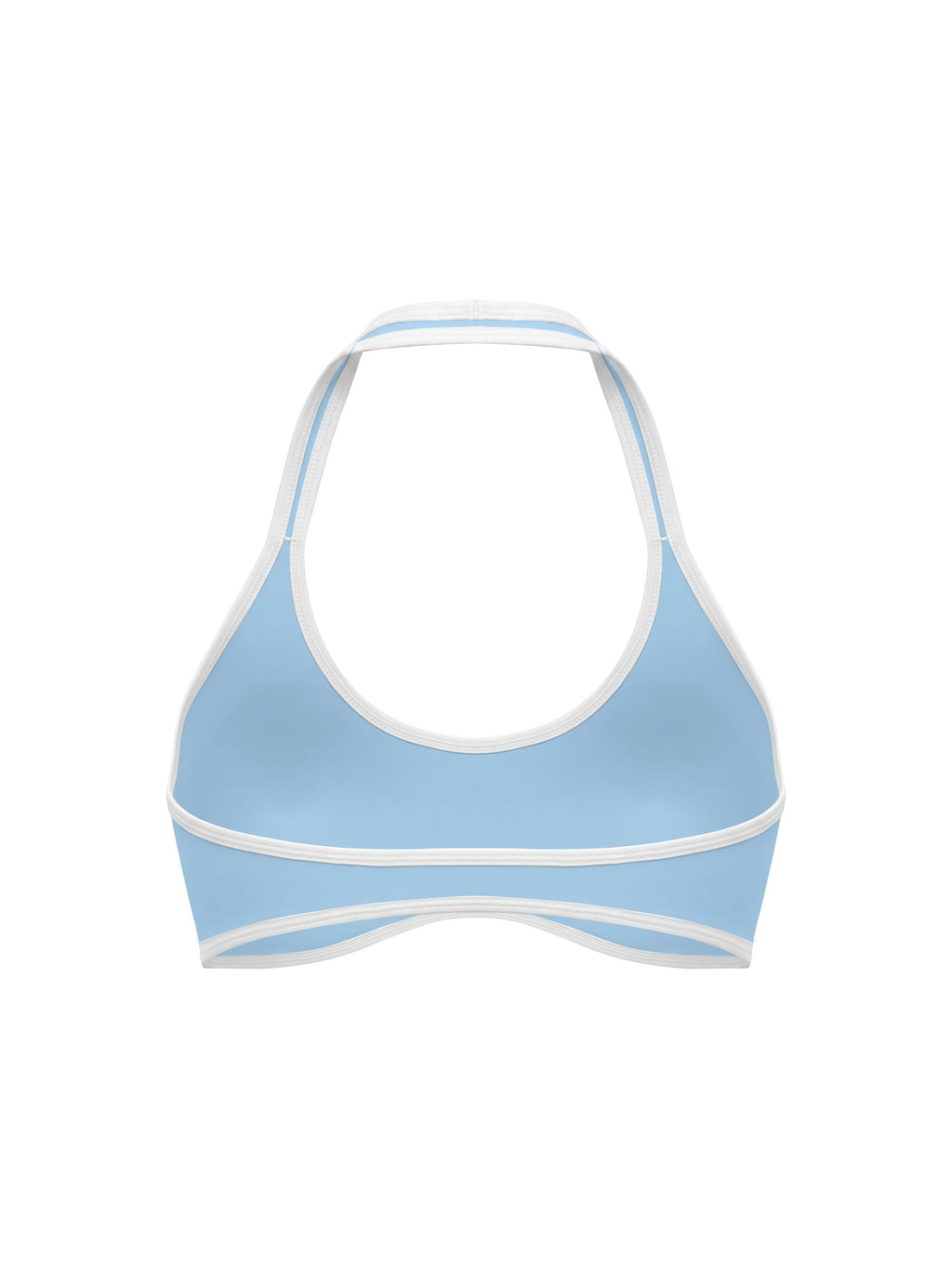 Women's Halter Color Block Yoga Sports Bra