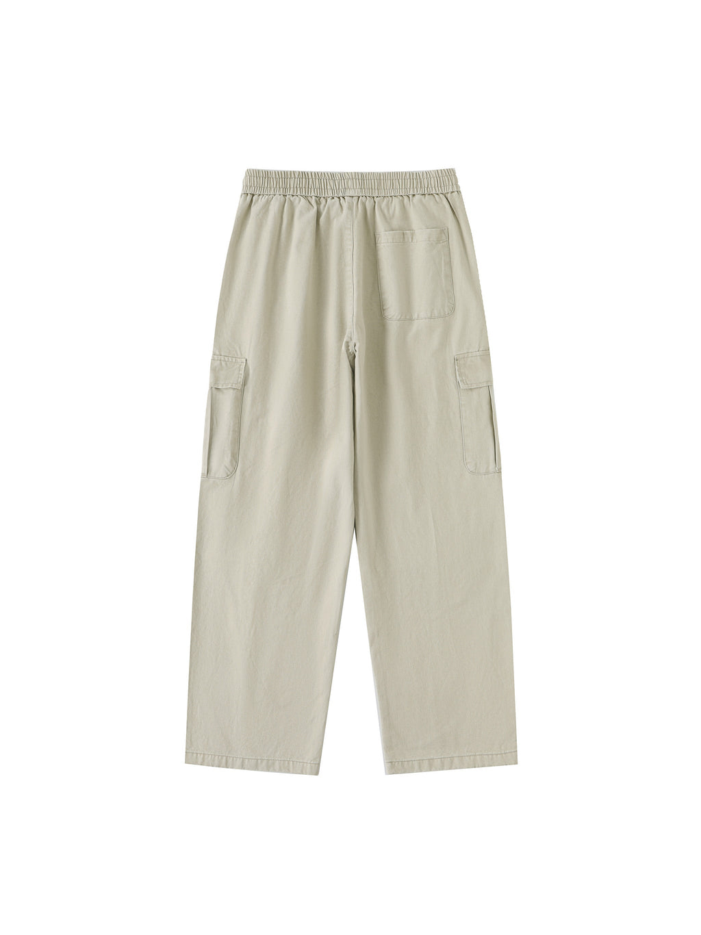 Men’s Drawstring Waist Straight-Leg Cargo Pants