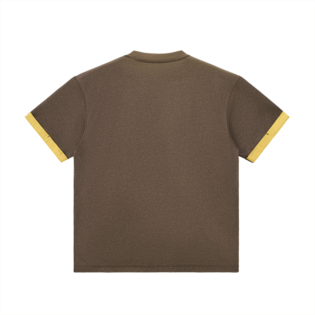 Unisex Contrast-Cuff T-Shirt gallery view