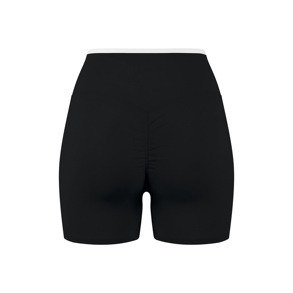Off Script Women’s High-Rise Colour-Block Yoga Shorts