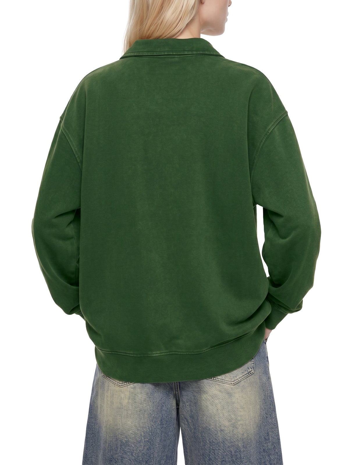 Unisex Vintage Wash Quarter-Zip Sweatshirt