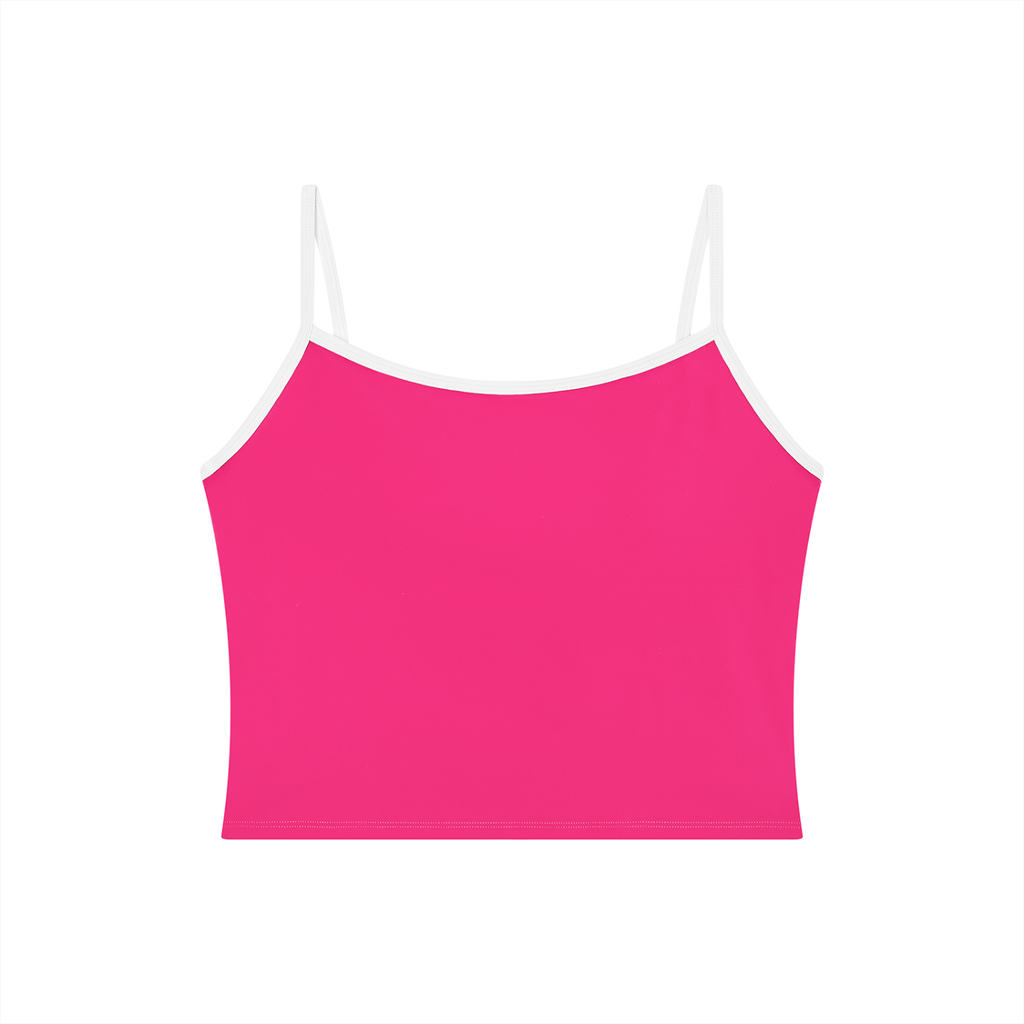 Women's Tight Color Block Yoga Tank Top