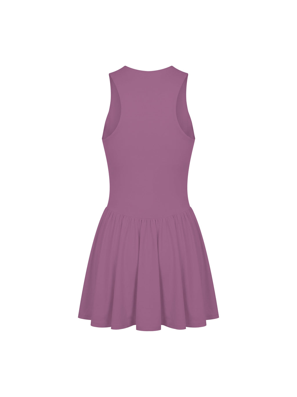 Women’s Ruched Sleeveless Full-Zip Dress