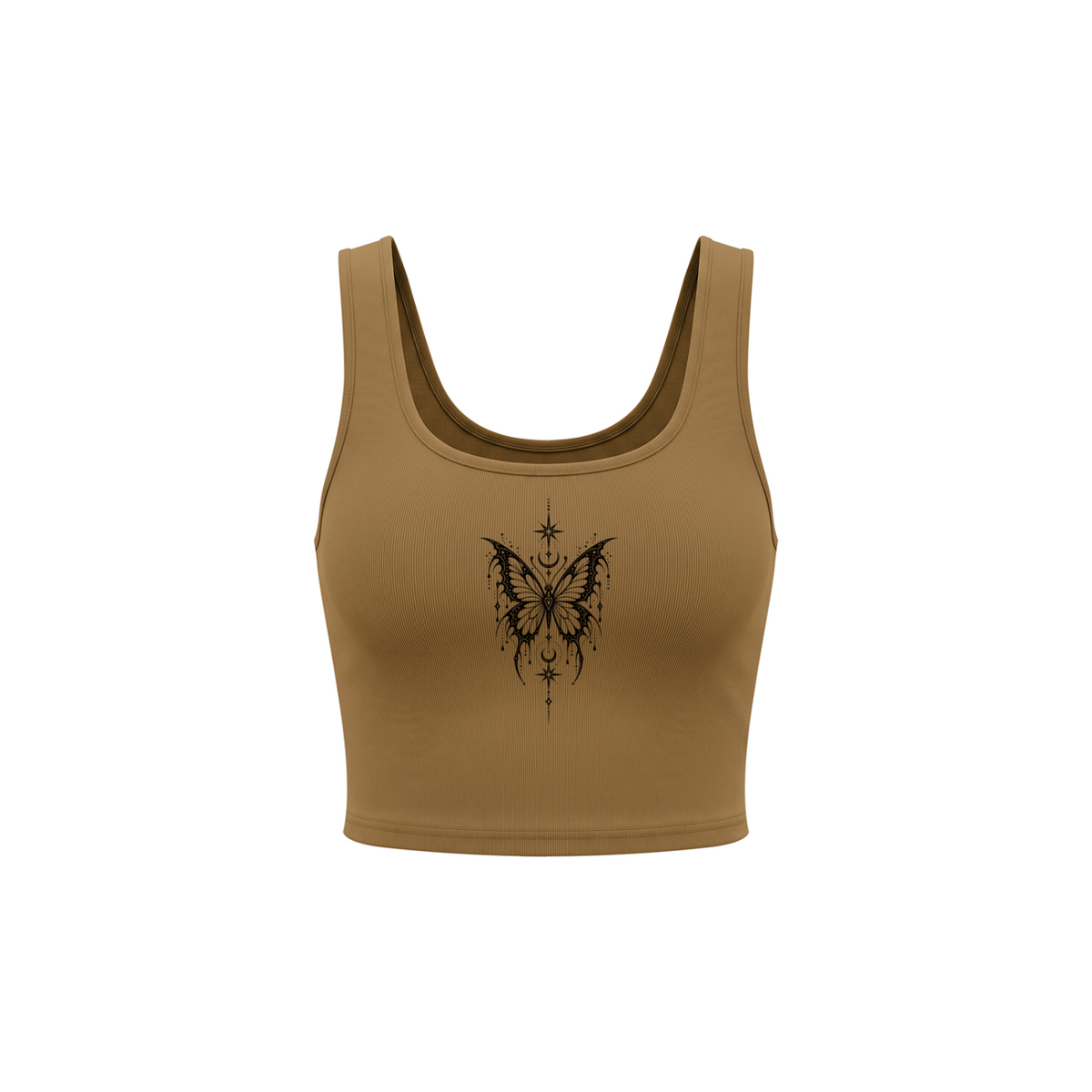 Celestial Butterfly Women’s Cropped Tank Top