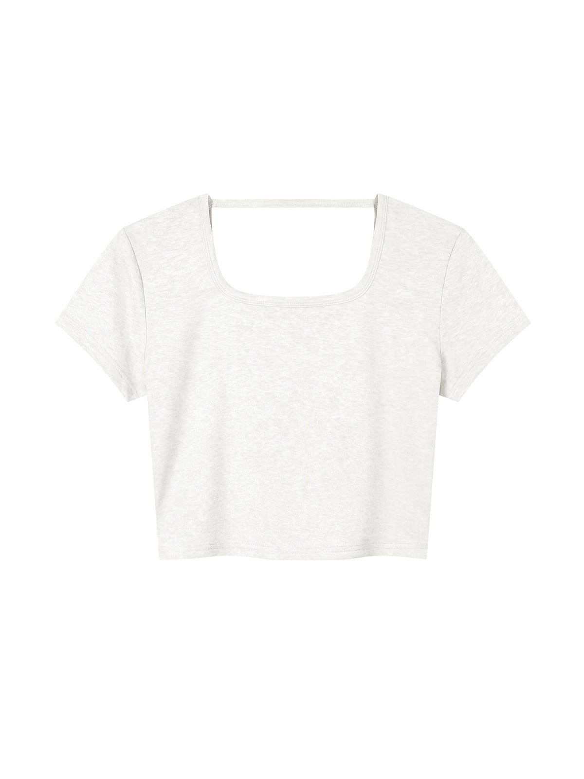 Women's Square Neck Crop T-Shirt