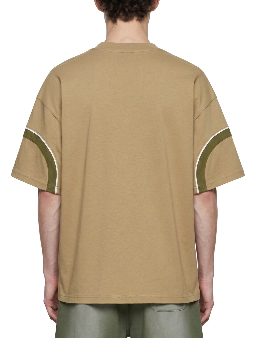 Unisex Colour Block V-Neck T-Shirt