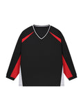 Unisex Colour Block Long Sleeve Jersey
