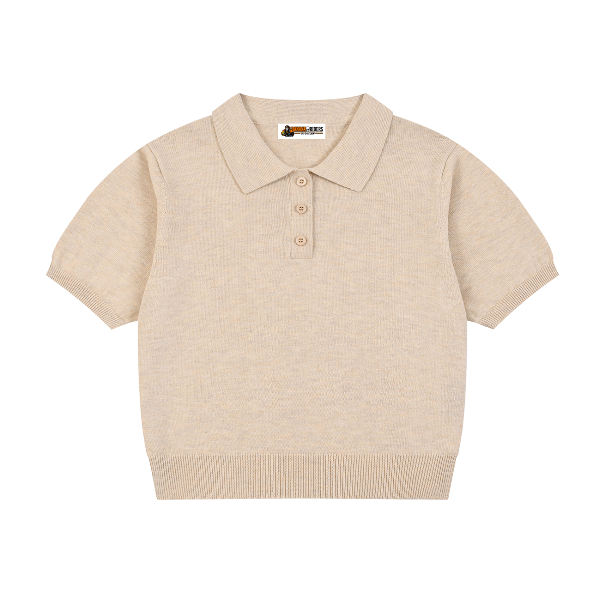 Women’s Knit Cotton Polo Shirt