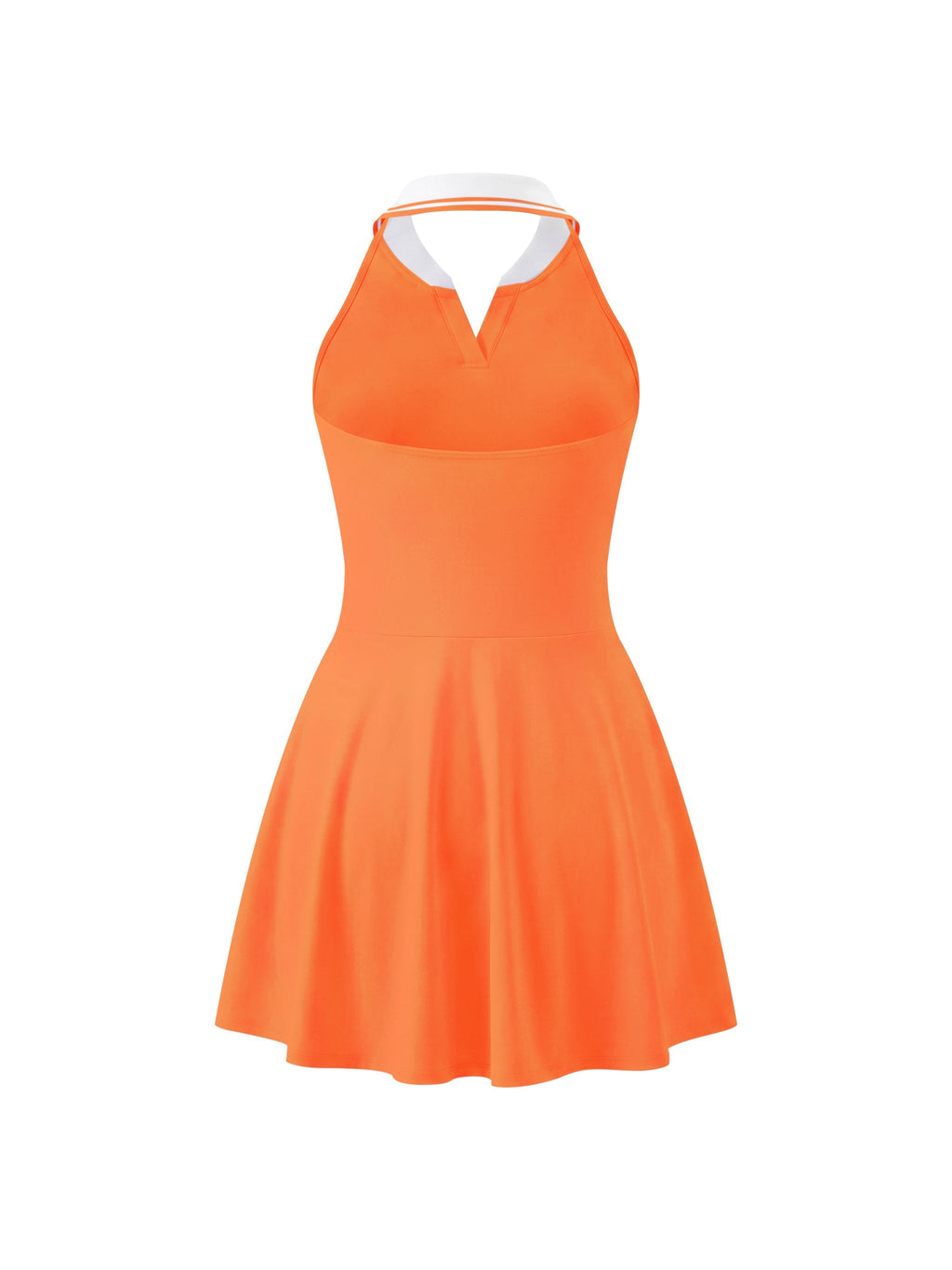 Women’s Collared Halter A-Line Tennis Dress