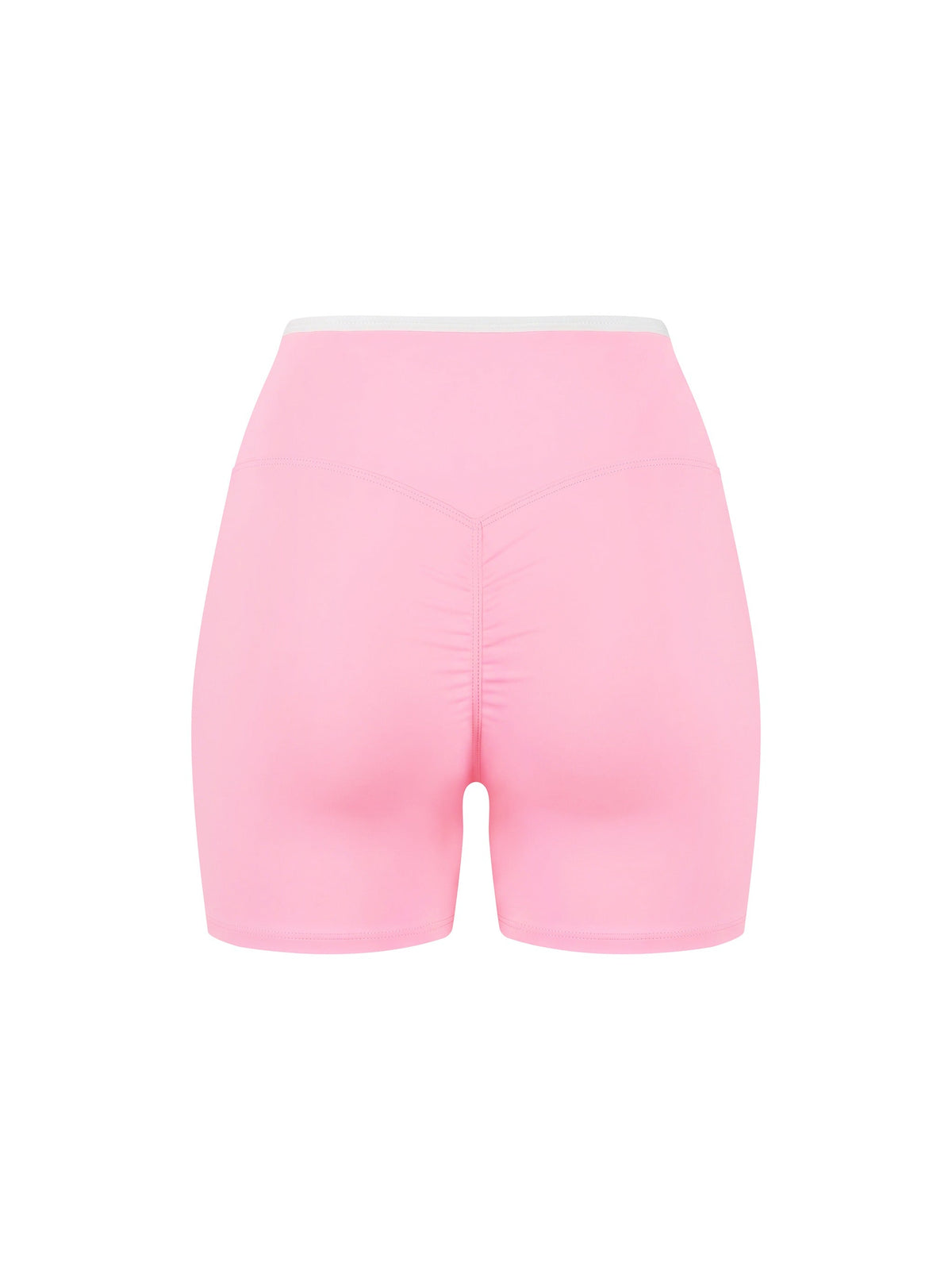 Women’s High Rise Color Block Yoga Shorts