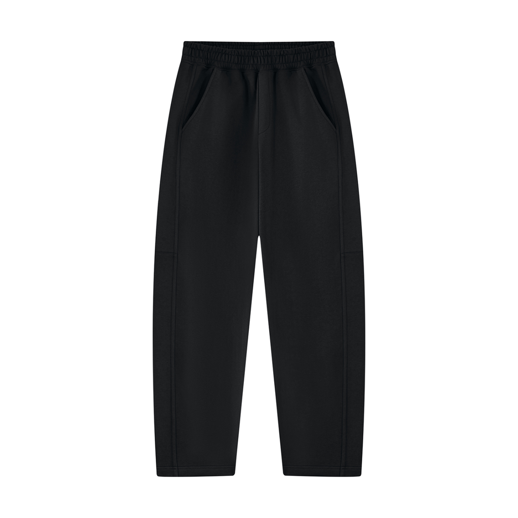 Unisex Tapered Straight Hem Sweatpants
