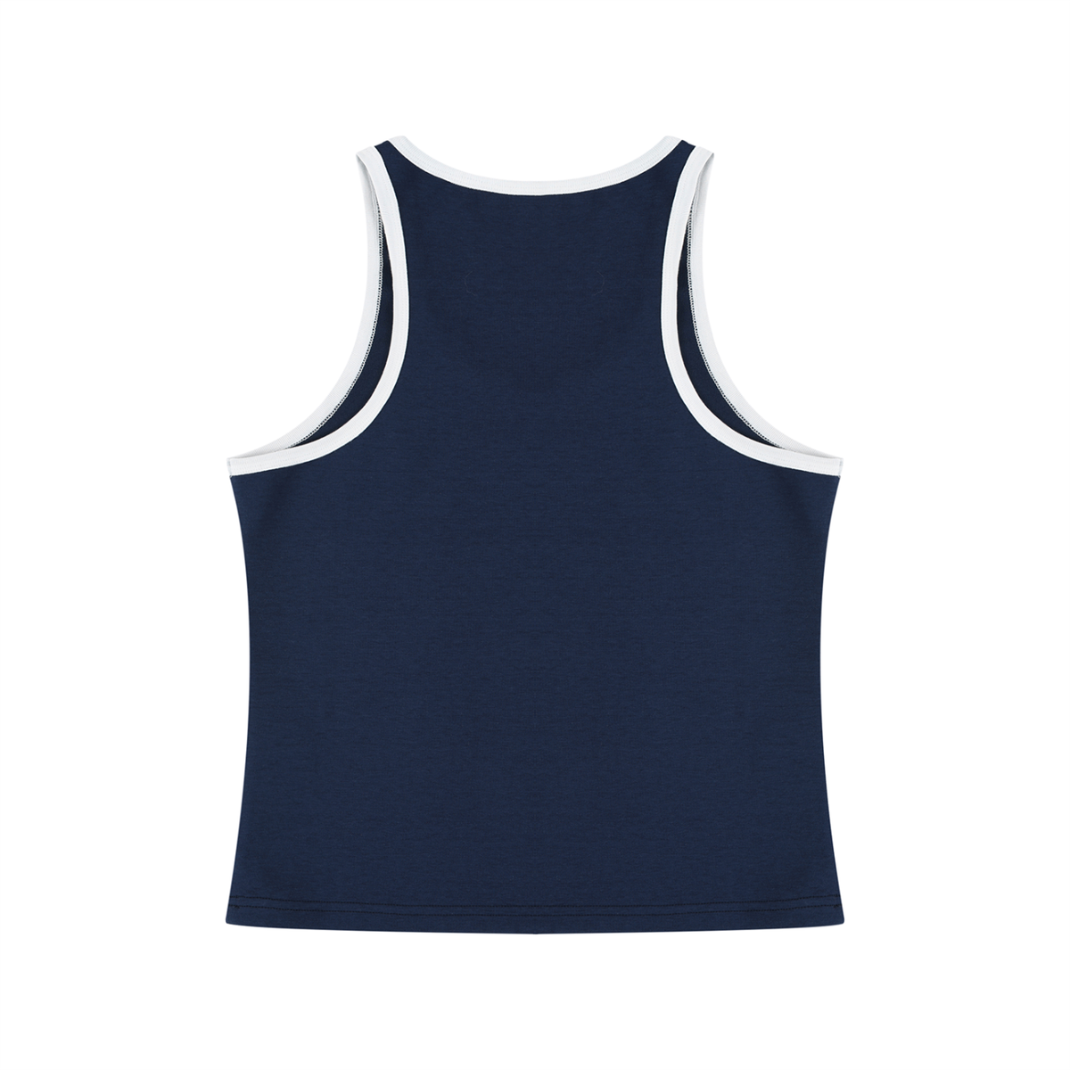 Women's Color Block Cropped Tank Top