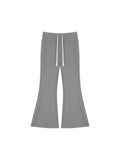 Women's Drawstring Flared Leg Pants
