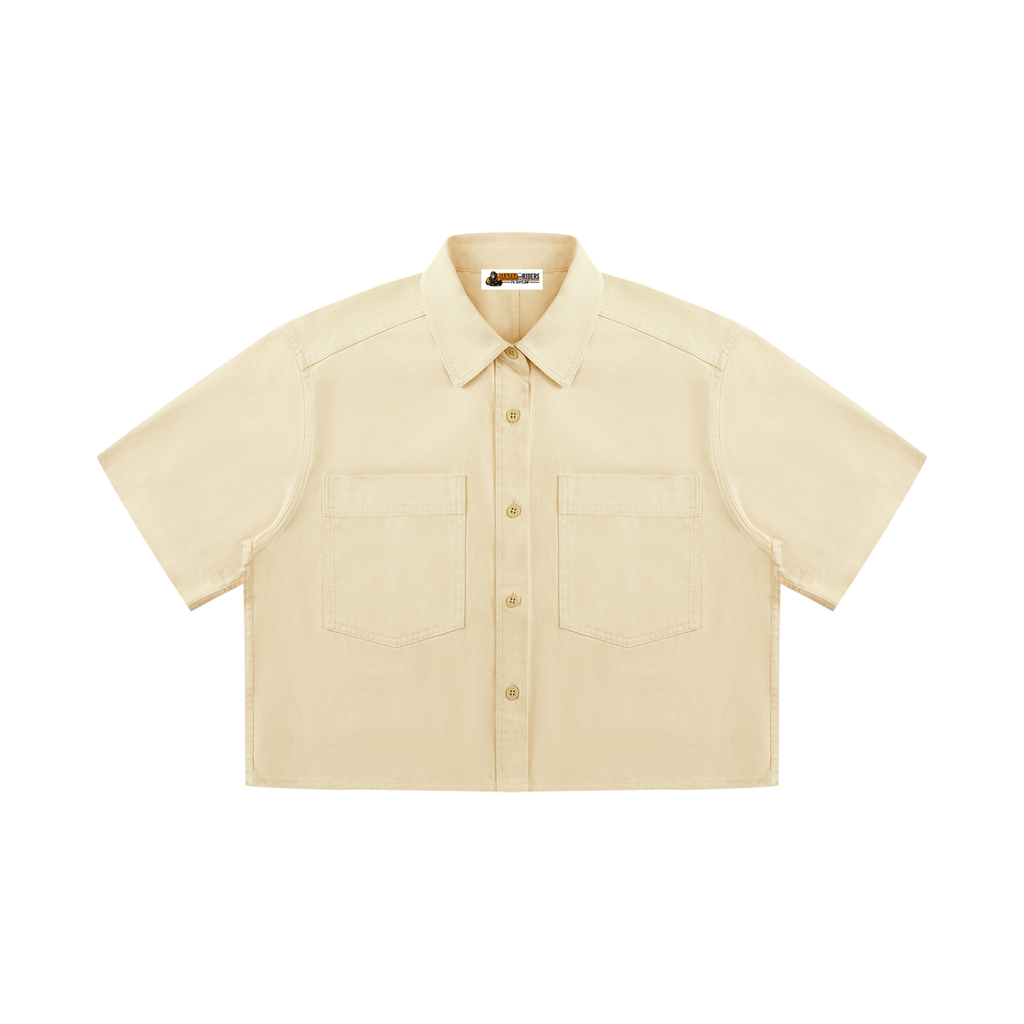 Women’s Crop Short Sleeve Shirt