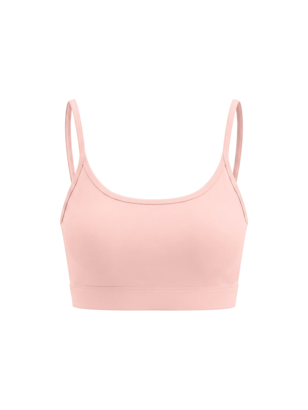 Women's Solid U-Neck Sports Bra