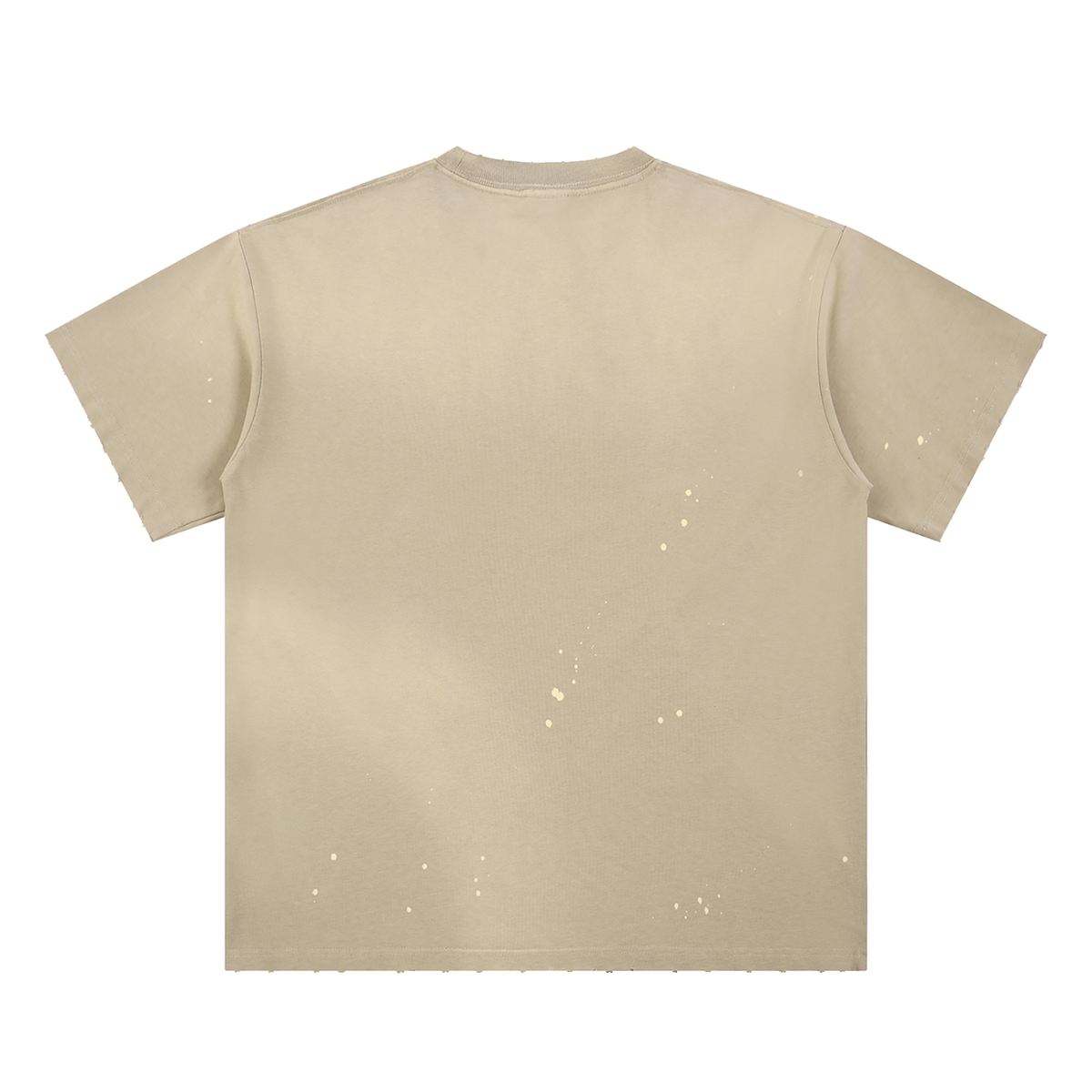 Hand-Frayed Sunfade Paint Splatter T-Shirt gallery view