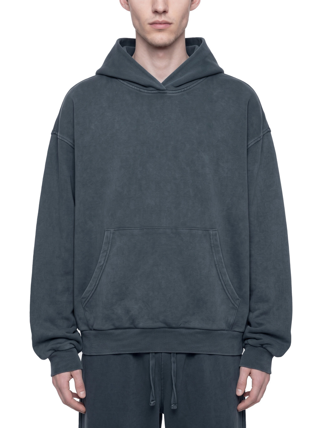 Unisex Mineral Wash Boxy Hoodie