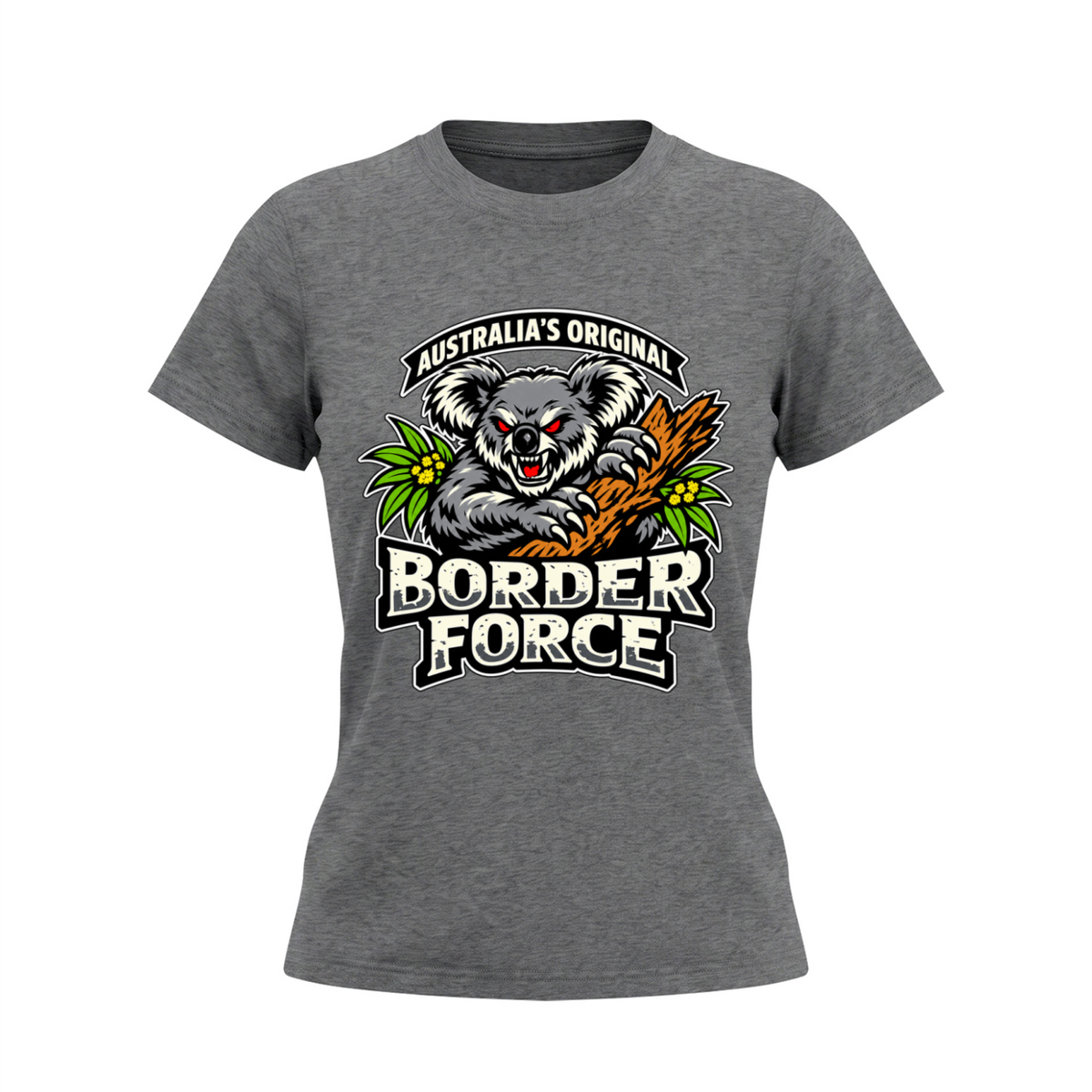 Drop Bear Women's Slim Fit Crewneck T-Shirt