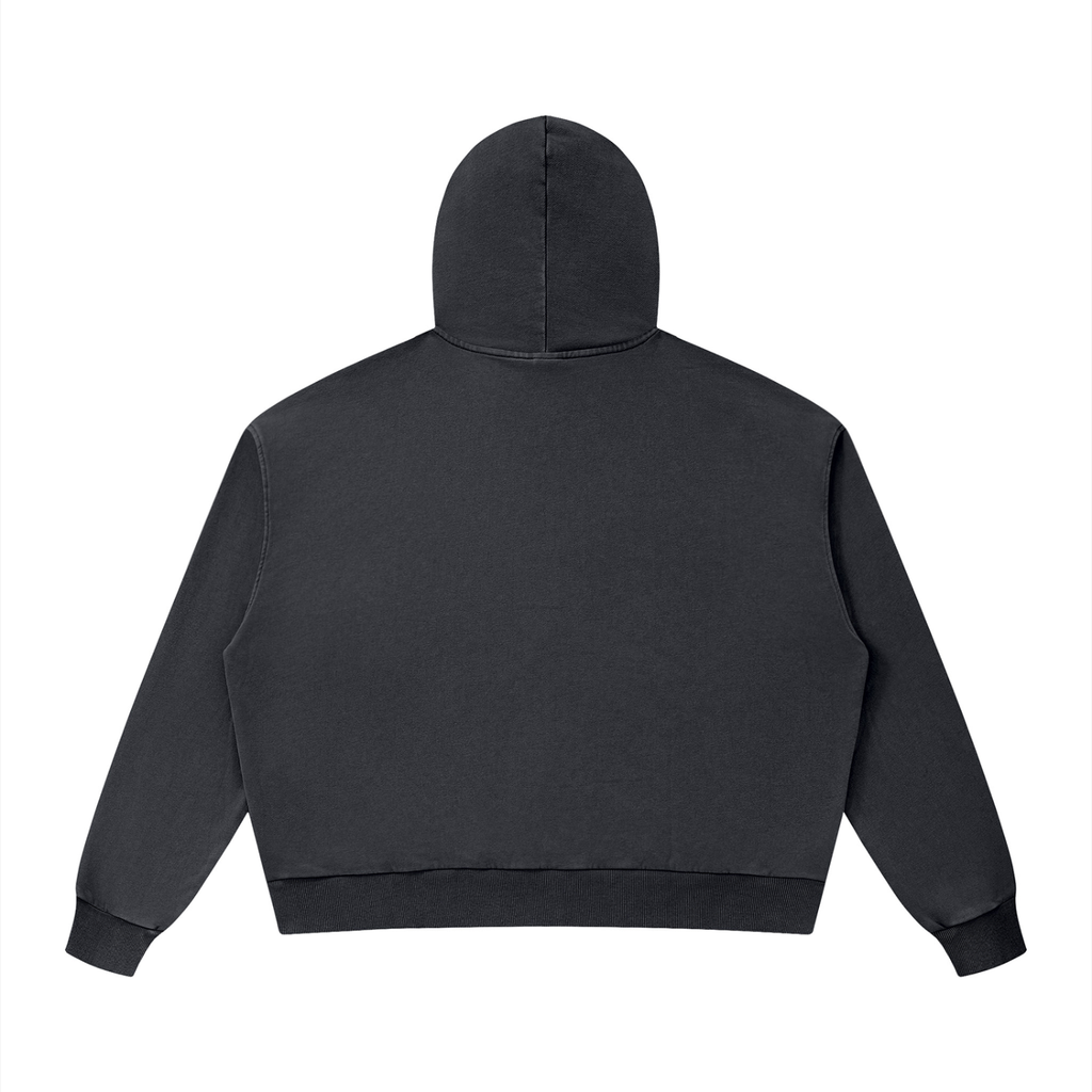 Unisex Mineral Wash Boxy Hoodie