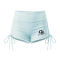 Off Script Women’s High-Waisted Colour-Block Yoga Shorts