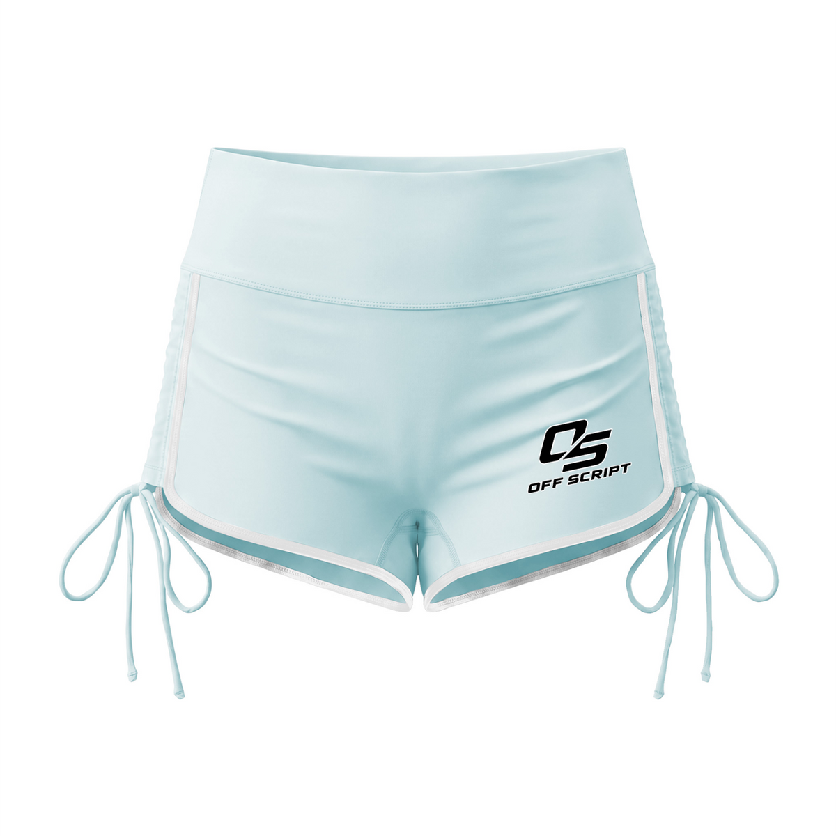 Off Script Women’s High-Waisted Colour-Block Yoga Shorts