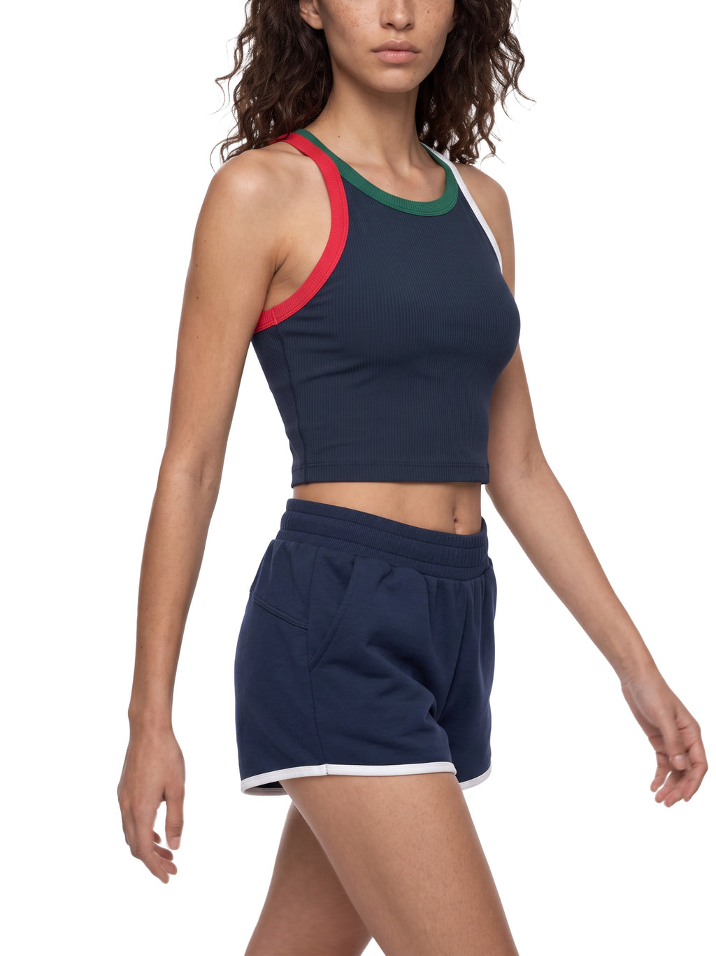Women’s Color Block Yoga Tank Top