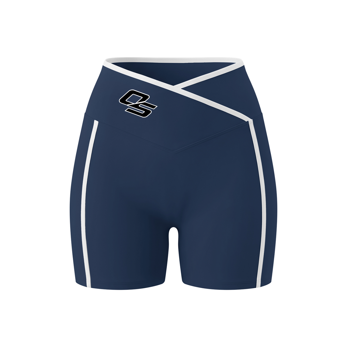 Off Script Women’s High-Rise Colour-Block Yoga Shorts