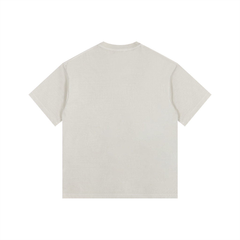 Unisex Vintage-Washed Oversized Cotton T-Shirt gallery view