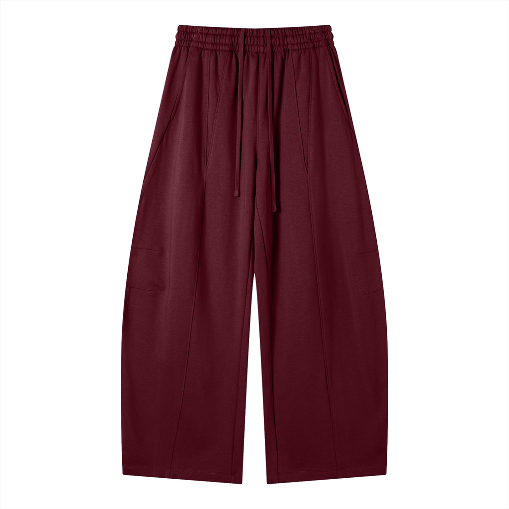 Heavyweight Wide-Leg Panel Sweatpants