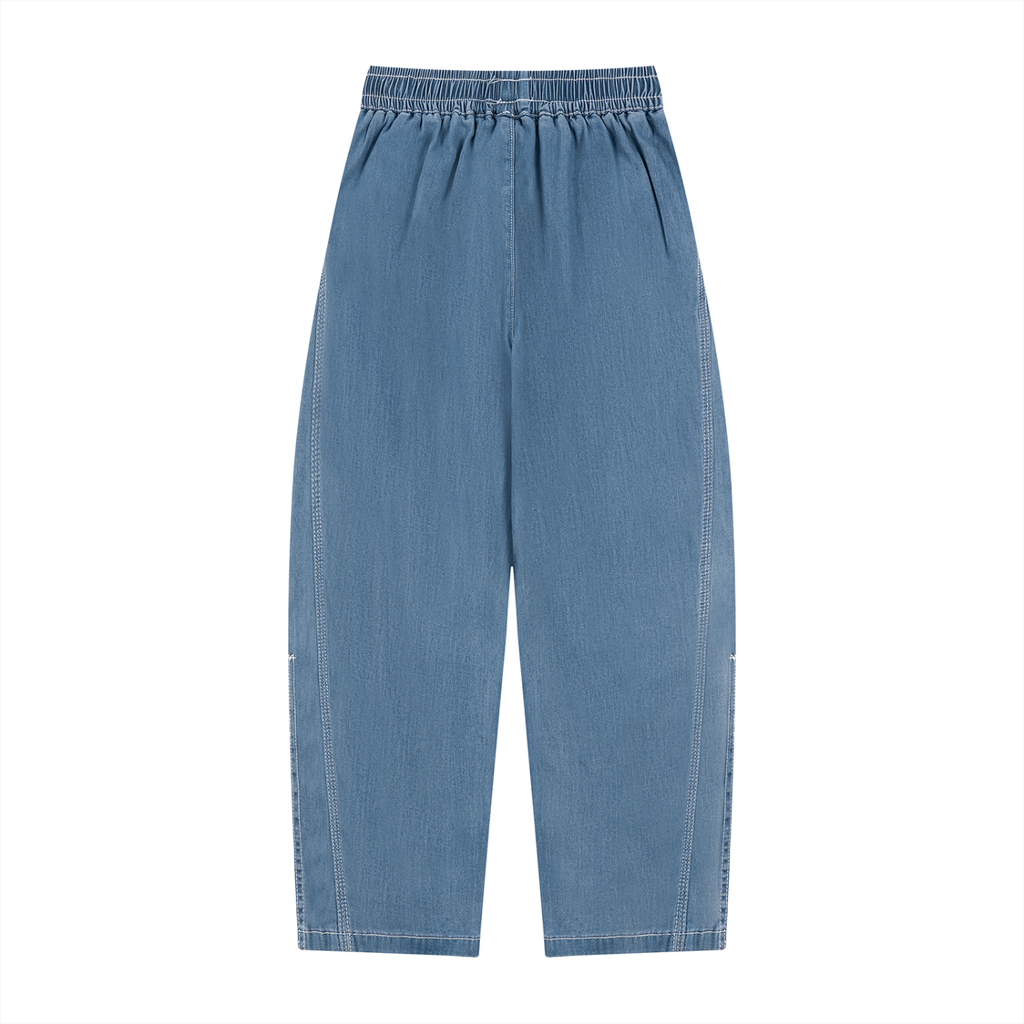 Kids' Vintage-Wash Straight-Leg Jeans