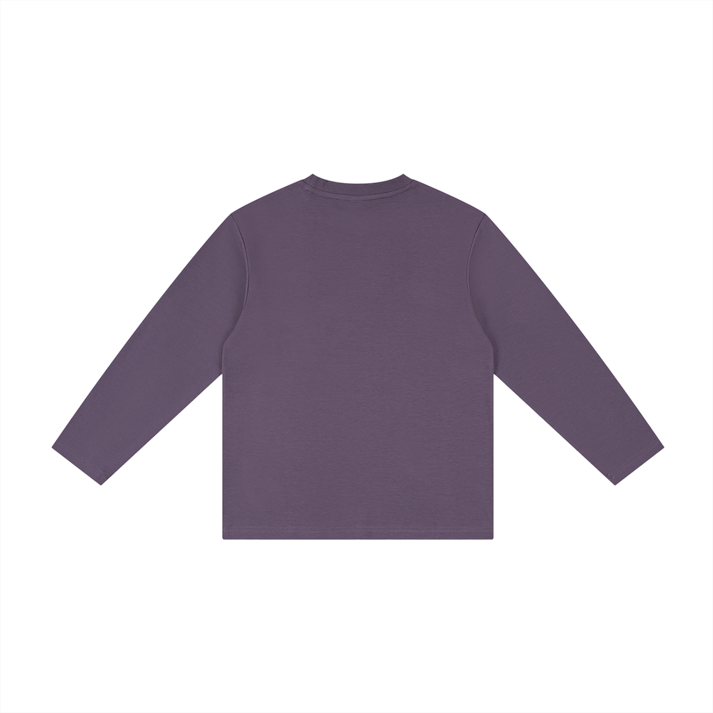 Kids' Drop-Shoulder Long-Sleeve T-Shirt
