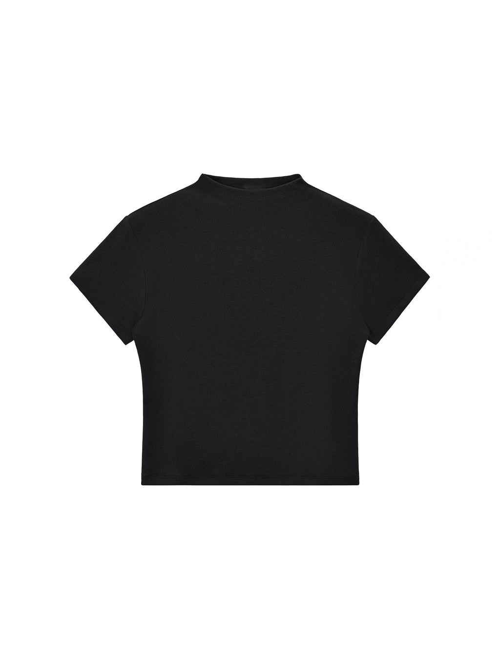 Essential Slim Fit Mock Neck T-Shirt