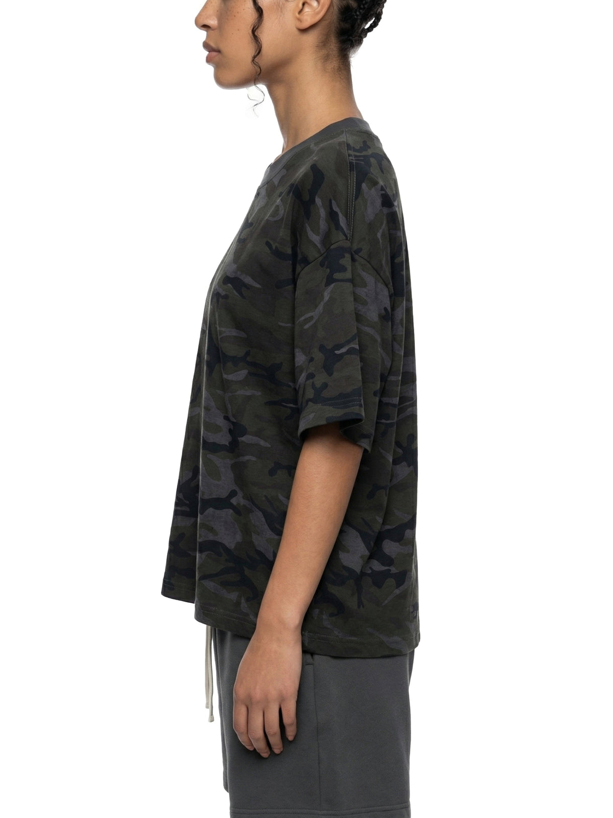 Unisex Camo Boxy T-Shirt