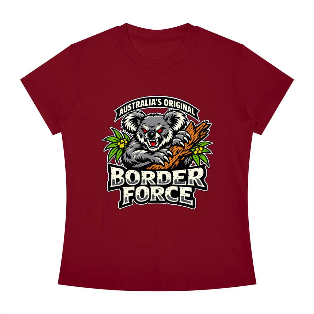 Drop Bear Women's Slim Fit Crewneck T-Shirt