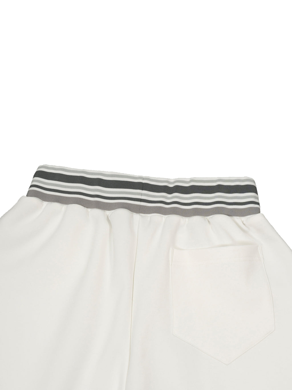 Striped Waist Wide-Leg Pants