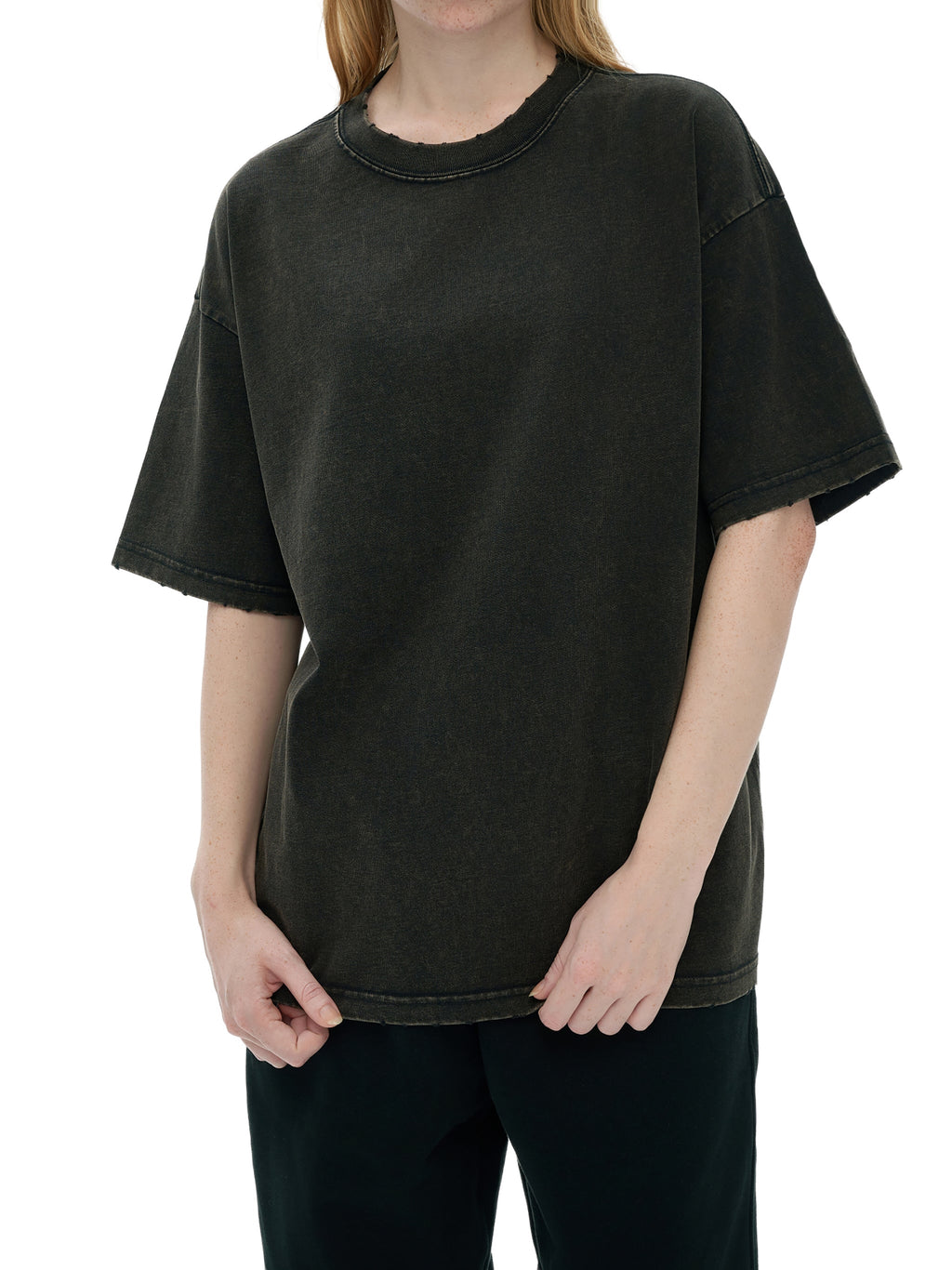 Vintage Washed Frayed Edge T-Shirt