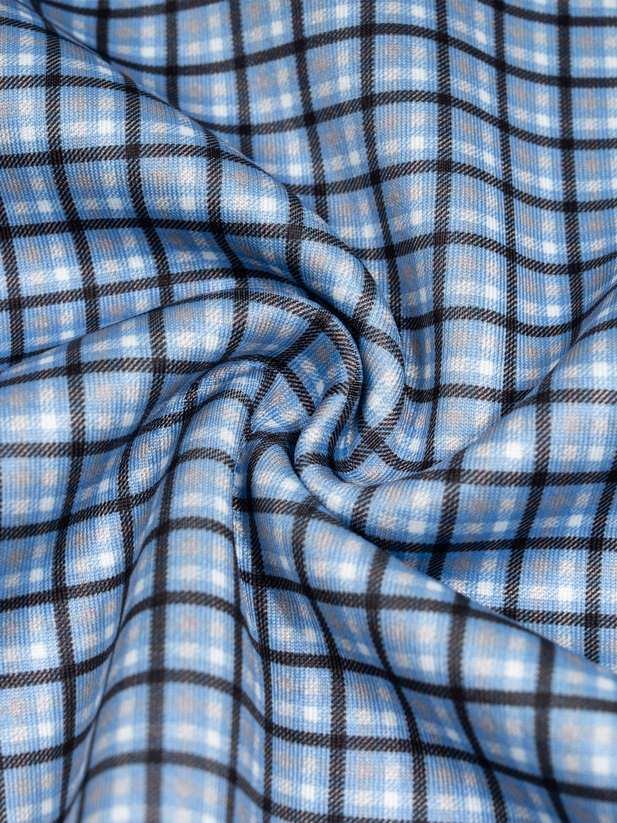 Unisex Plaid Quarter-Zip Sweatshirt