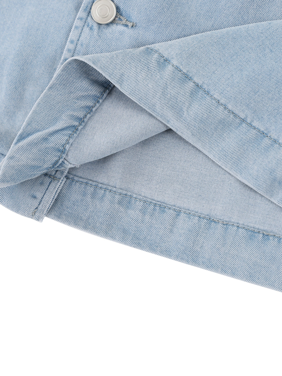 Women's Vintage Wash Boxy Cropped Shirt