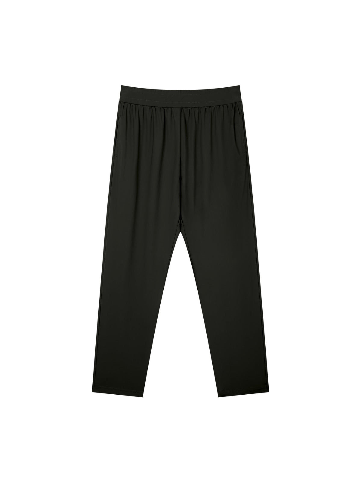 Men's Straight Leg Elastic Waist Pants