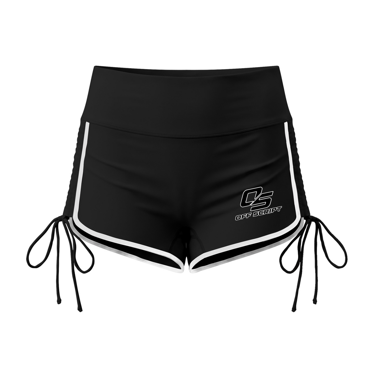 Off Script Women’s High-Waisted Colour-Block Yoga Shorts