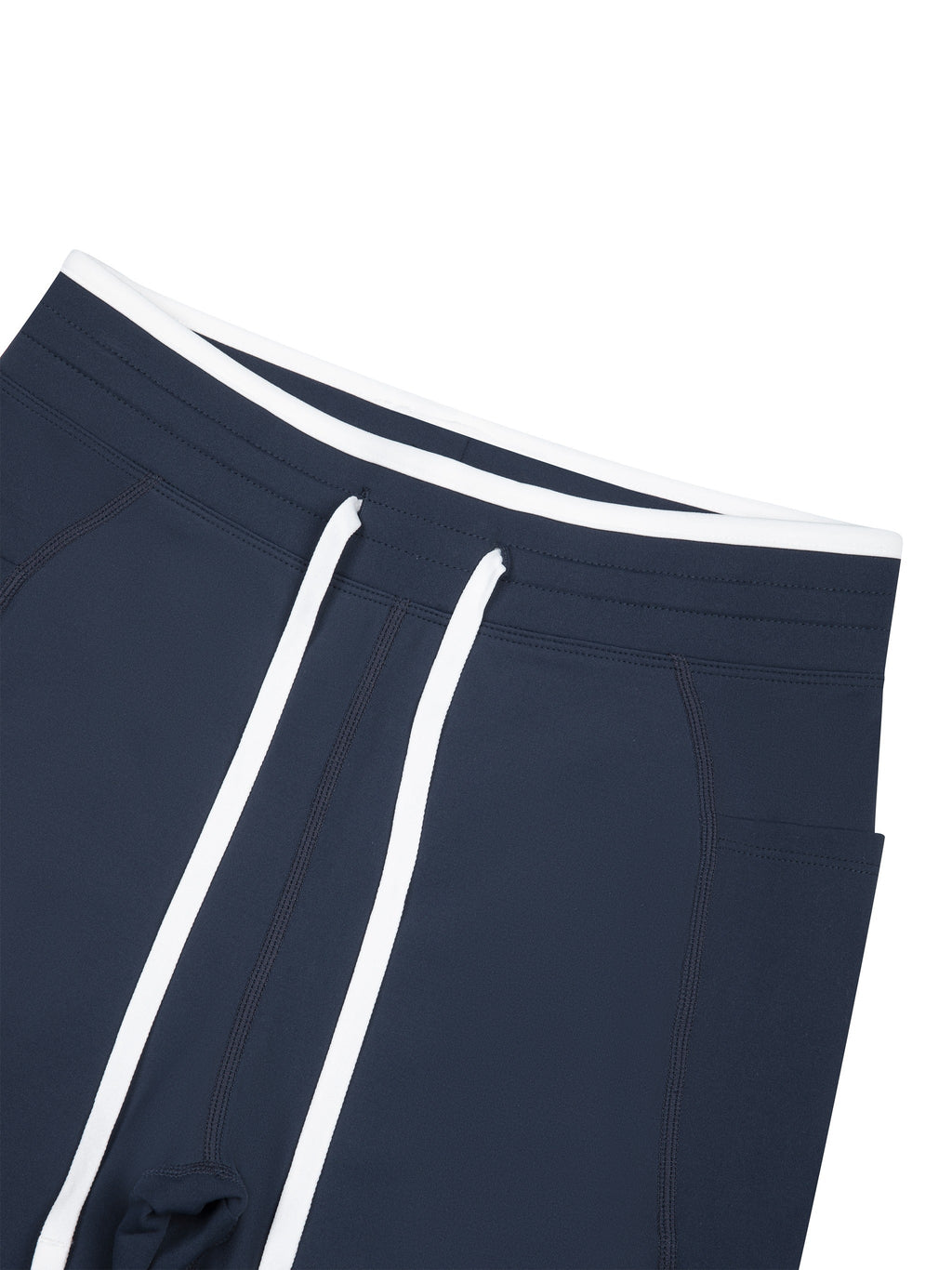 Women's High Rise Color Block Yoga Shorts