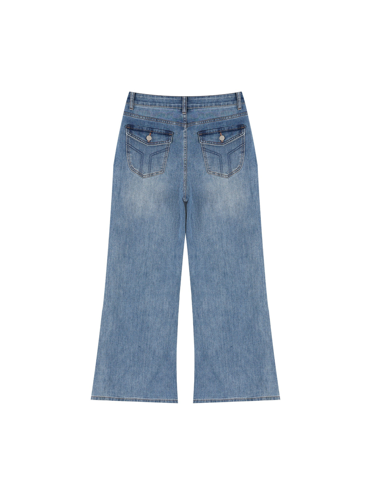 Women’s Vintage Wash Wide Leg Jeans