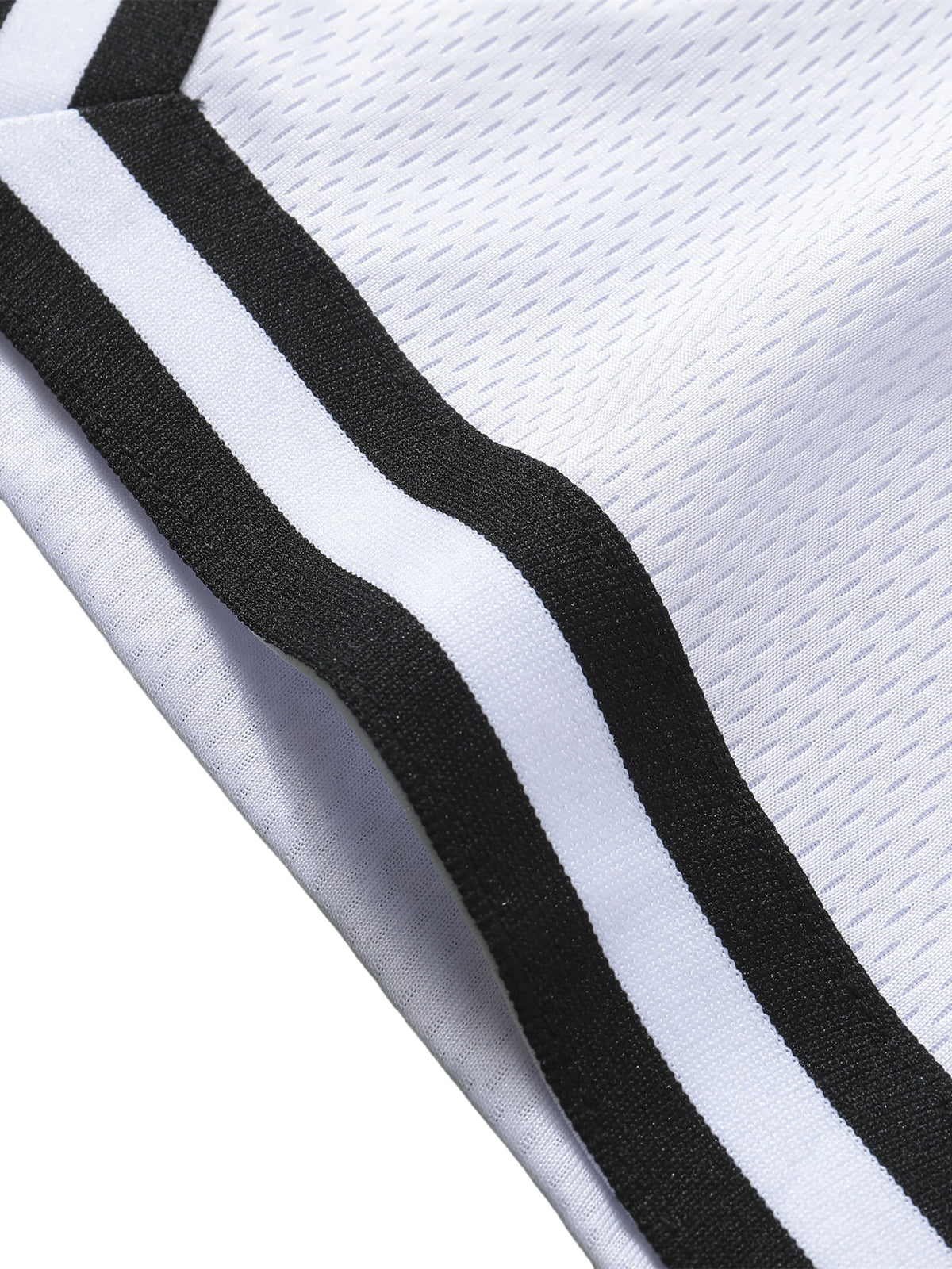 Classic Stripe Trim Basketball Shorts