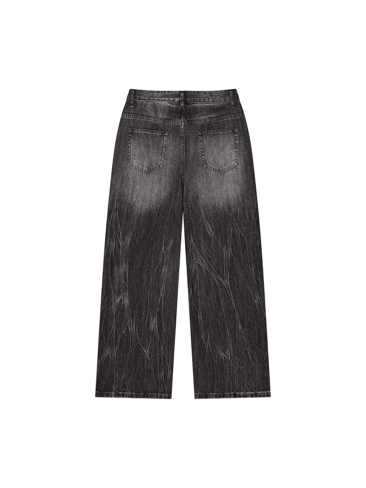 Men’s Vintage Wash Wide Leg Jeans