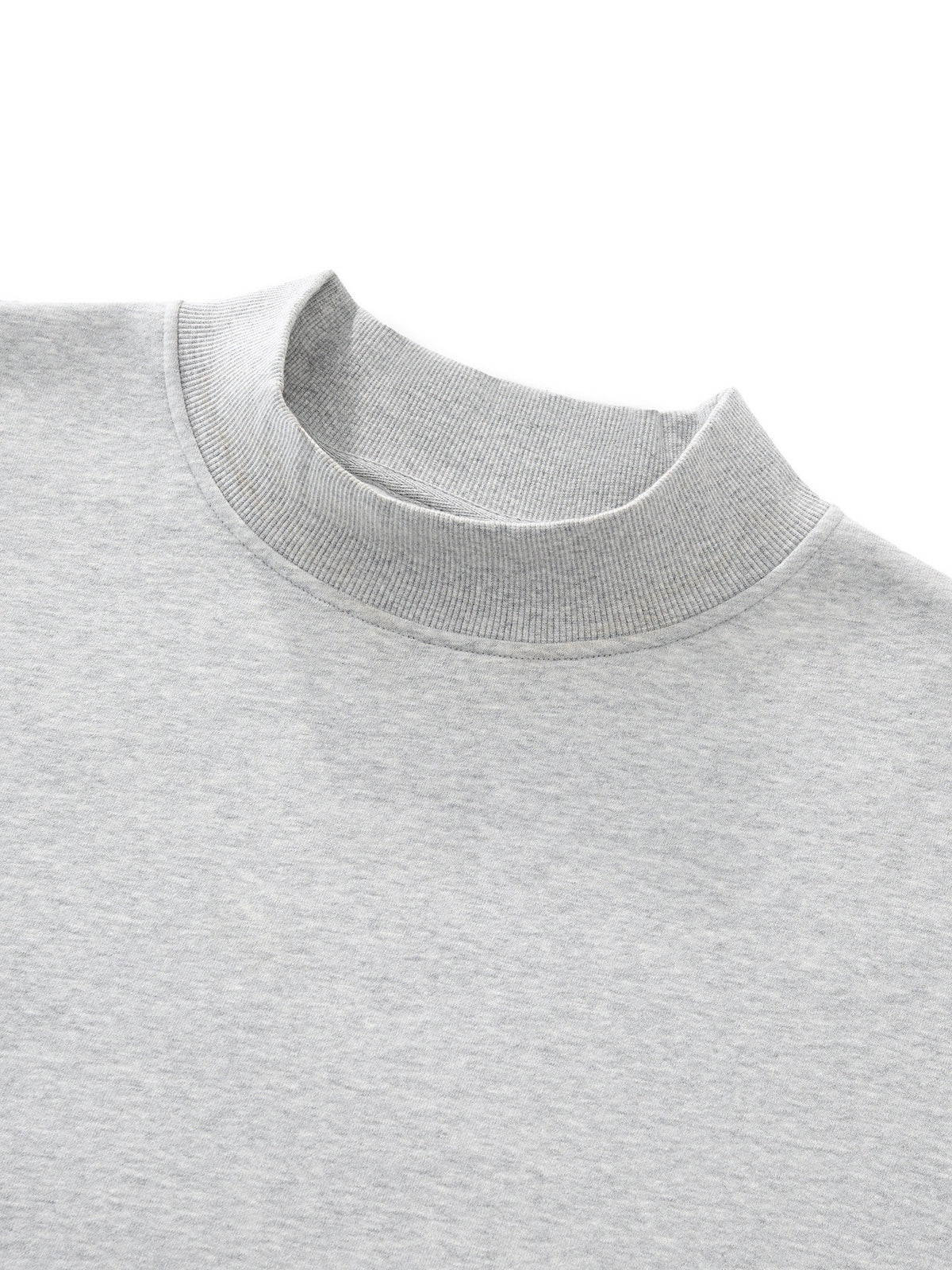 Essential Fleece Mock-Neck Crew Sweatshirt – product view 14