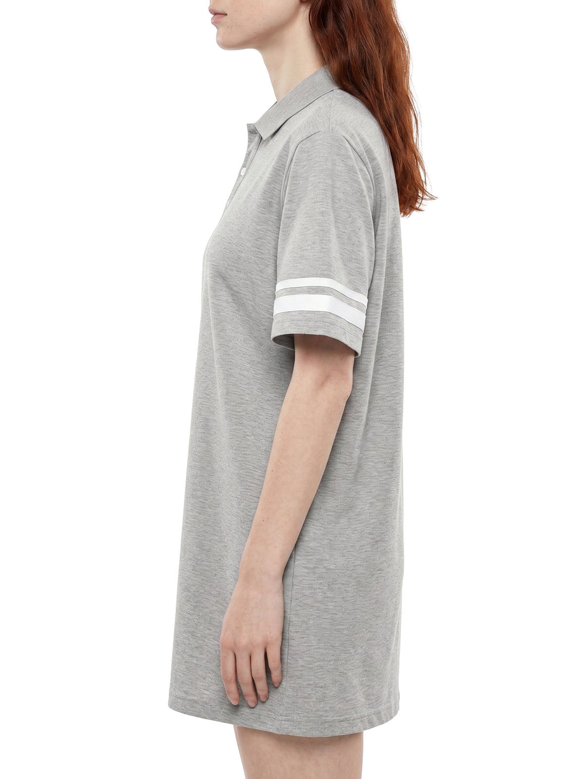 Women’s Striped Colour Block Polo Dress