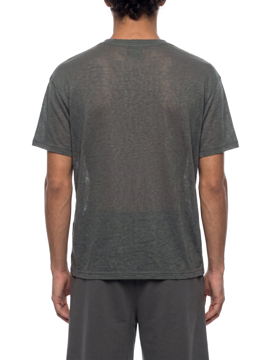 Men’s Sheer Lyocell Blend Boxy T-Shirt