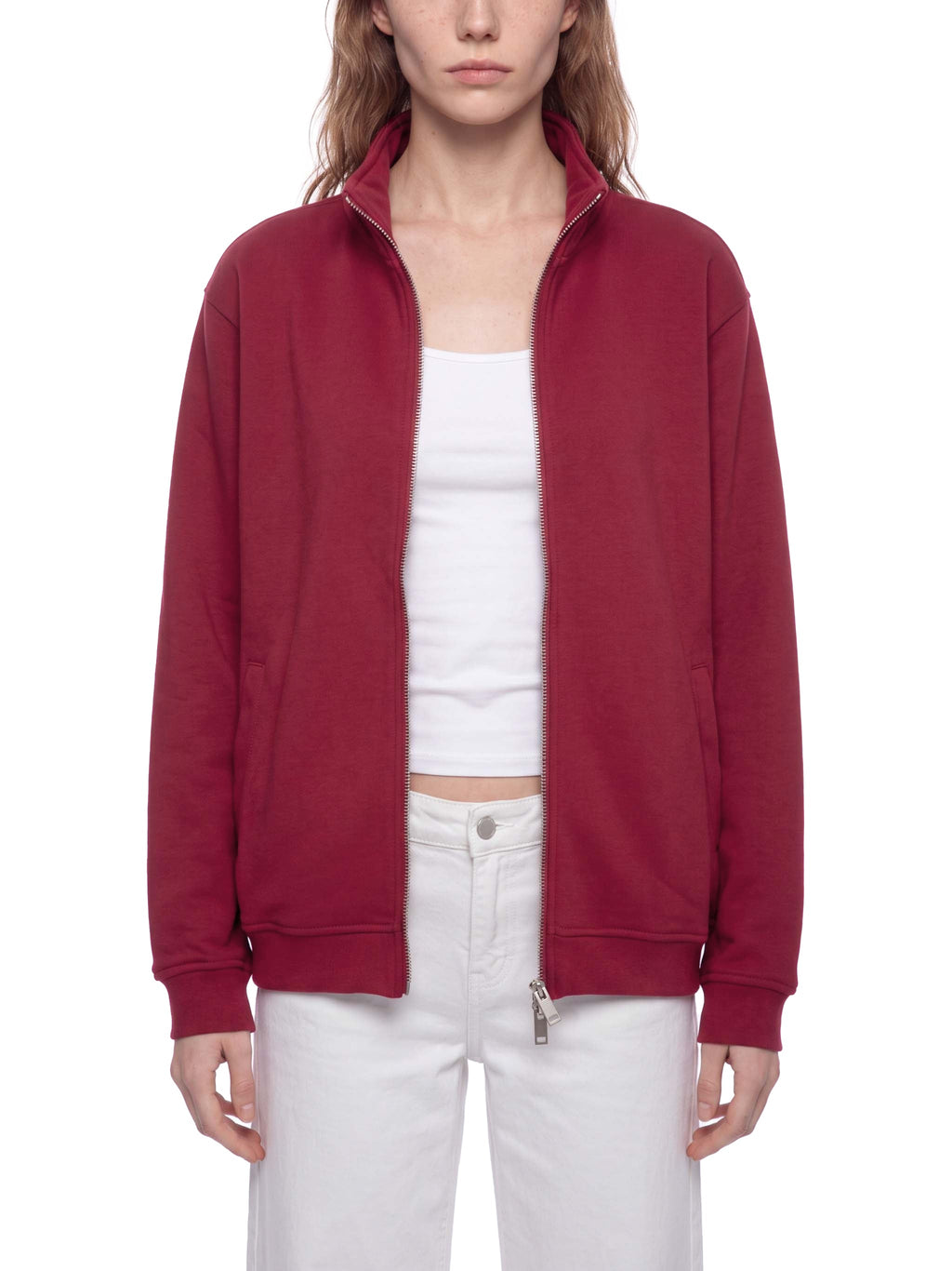 Unisex Stand Collar Jacket