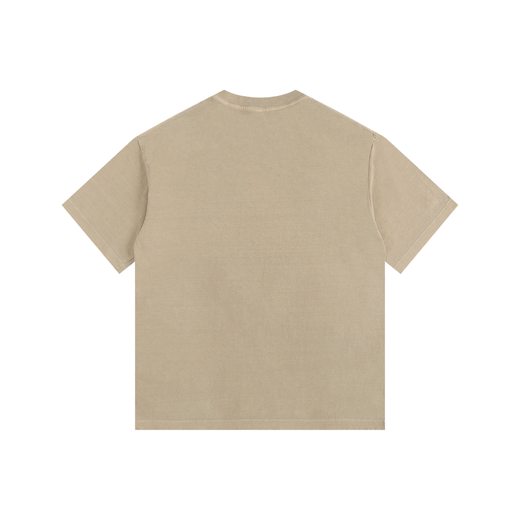 Unisex Vintage-Washed Oversized Cotton T-Shirt gallery view