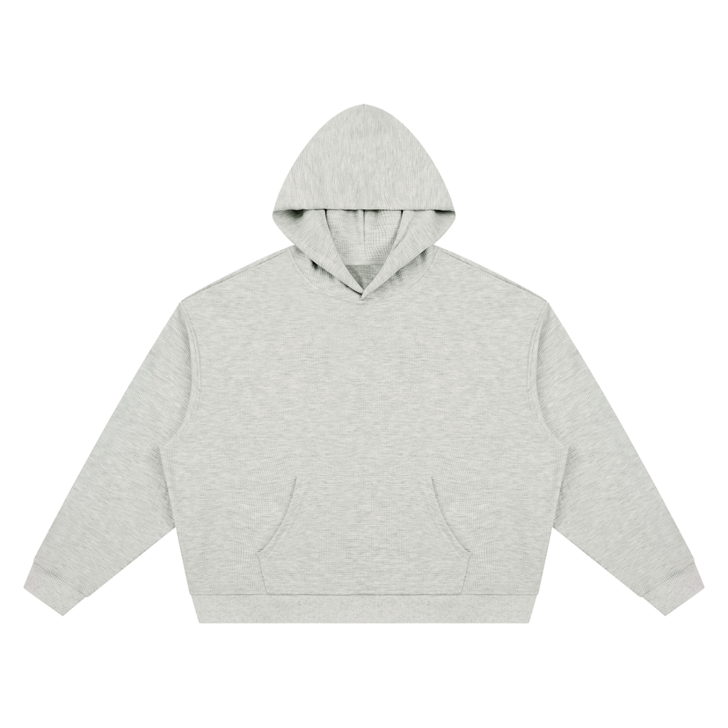 Unisex Waffle Boxy Hoodie